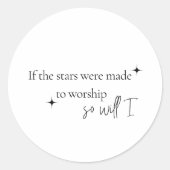 Christlicher Aufkleber | Bibelaufkleber (Vorderseite)