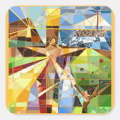 Christlicher Aufkleber für den Baum des Lebens Ost (Vorderseite)