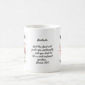 Christlicher AUGUST Geburtsmonat Blume Individuell Kaffeetasse (Mittel)