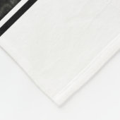 Christlicher AUGUST Geburtsmonat Blume NAME FOTO Fleecedecke (Ecke)