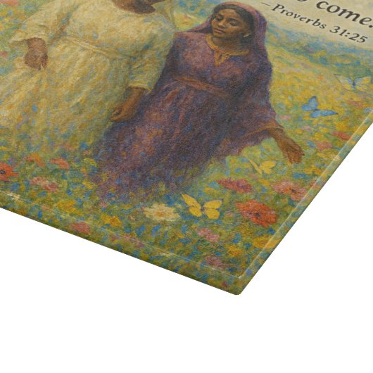 Christlicher Ausschuss für Würde und Festigkeit Schneidebrett (Ecke)