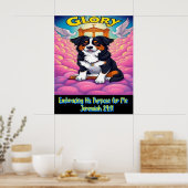 Christlicher Aussie, der seinen Zweck für mich ann Poster (Küche)