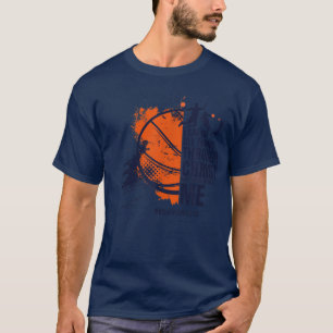 Christlicher Basketball Männer Jungen Kinder Relig T-Shirt