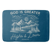 Christlicher Bathmat Badematte (Vorderseite)