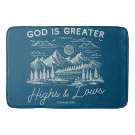 Christlicher Bathmat Badematte