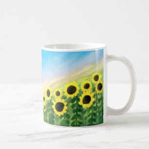 Christlicher Becher (Sonnenblumen) Kaffeetasse