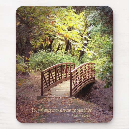 Christlicher Bibel-VersScripture Creationarts Mousepad (Vorne)