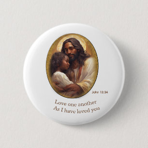 Christlicher Bibelvers Button
