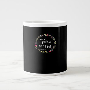 Christlicher Bibelvers Liebe ist geduldig Liebe is Jumbo-Tasse