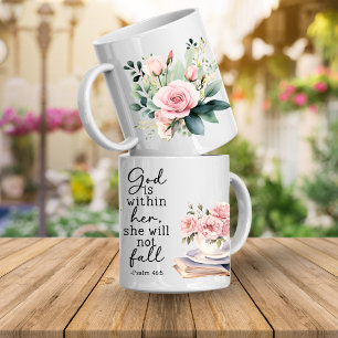 Christlicher Bibelvers Psalmen Kaffeebecher Kaffeetasse