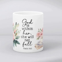 Christlicher Bibelvers Psalmen Kaffeebecher
