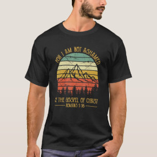 Christlicher Bibelvers Römer 116 Nicht Schamhaft Ü T-Shirt