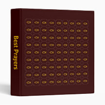 Christlicher Binder mit Ichthus-Symbolen