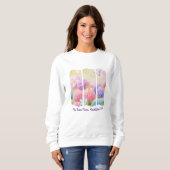 Christlicher Blumenpinsel Schlaganke T - Shirt/ Sweatshirt (Vorne ganz)