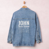 Christlicher Blumenvater John Three Sixteen (3:16) Jeansjacke (Hangar)