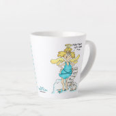 Christlicher Cartoon Angel Diet Tipp #1 Goals La Milchtasse (Rechte Ecke)