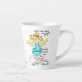 Christlicher Cartoon Angel Diet Tipp #1 Goals La Milchtasse (Rechts)
