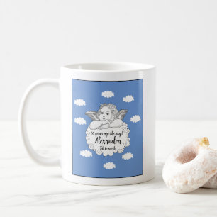 Christlicher Cloud Angel Happy 60. Geburtstag Kaffeetasse