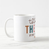 Christlicher Dank für Inspiration Kaffeetasse (Links)