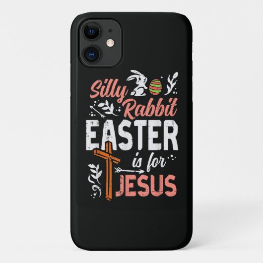 Christlicher Dummer Hase Ostern für Jesus Case-Mate iPhone Hülle (Rückseite)