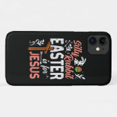 Christlicher Dummer Hase Ostern für Jesus Case-Mate iPhone Hülle (Rückseite (Horizontal))