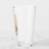 Christlicher Engel auf Stein Glas (Links)