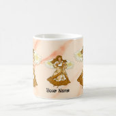 Christlicher Engel im Herbst Kaffeetasse (Mittel)
