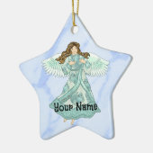 Christlicher Engel im Ozean Keramik Ornament (Links)