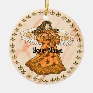 Christlicher Engel Keramik Ornament