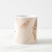 Christlicher Engel mit einem Flügel Kaffeetasse (Mittel)