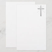 Christlicher Engel stationär Briefpapier (Vorne/Hinten)