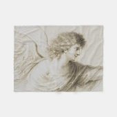 Christlicher Engel von Francesco Bartolozzi Fleecedecke (Vorderseite (Horizontal))