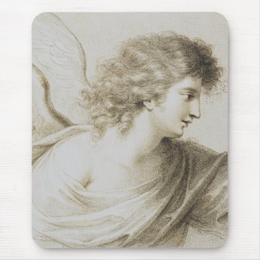 Christlicher Engel von Francesco Bartolozzi Mousepad (Vorne)