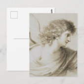 Christlicher Engel von Francesco Bartolozzi Postkarte (Vorne/Hinten)
