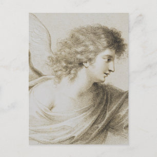 Christlicher Engel von Francesco Bartolozzi Postkarte