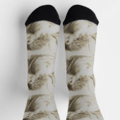 Christlicher Engel von Francesco Bartolozzi Socken (Oben)