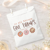 Christlicher Erntedank Geschenktütchen (Ausgeschnitten)