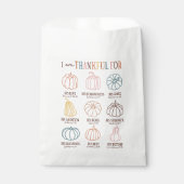 Christlicher Erntedank Geschenktütchen (Vorderseite)