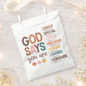 Christlicher Erntedank Geschenktütchen (Ausgeschnitten)