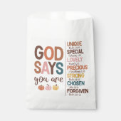 Christlicher Erntedank Geschenktütchen (Vorderseite)