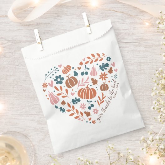 Christlicher Erntedank Geschenktütchen (Ausgeschnitten)