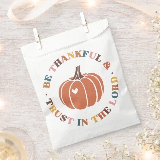 Christlicher Erntedank Geschenktütchen (Ausgeschnitten)