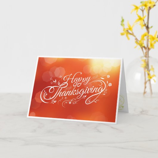 Christlicher Erntedank Karte (Gelbe Blume)