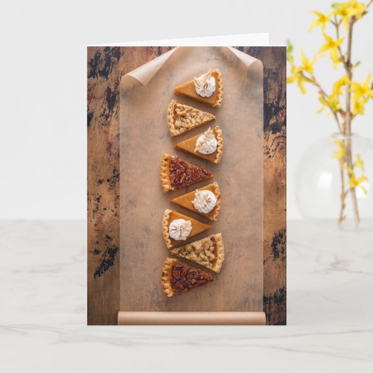 Christlicher Erntedank Karte (Gelbe Blume)