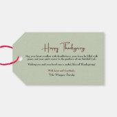 Christlicher Erntedank | Personalisierter Familien Geschenkanhänger