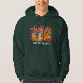 Christlicher Erntedank Pumpkin THANKFUL Familie Hoodie (Vorderseite)