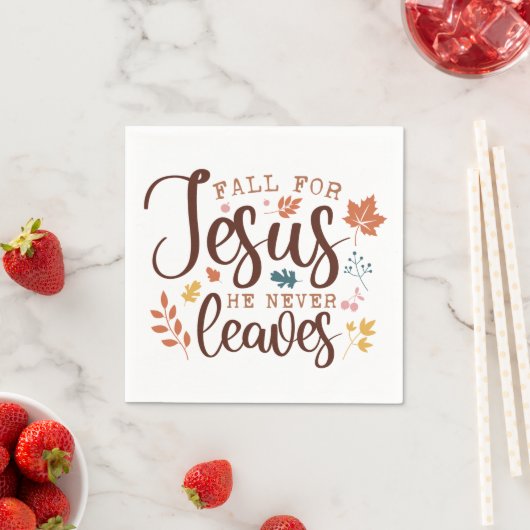 Christlicher Erntedank Serviette (Beispiel)
