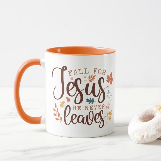 Christlicher Erntedank Tasse (Mit Donut)