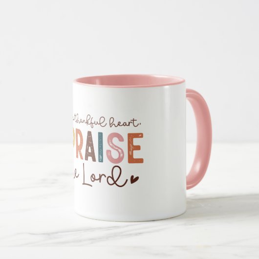 Christlicher Erntedank Tasse (VorderseiteRechts)