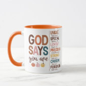 Christlicher Erntedank Tasse (Links)